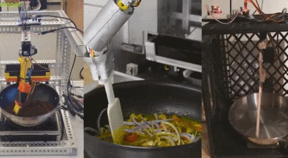 robots doing chores household examples trending currently
