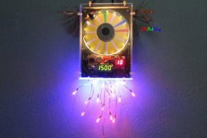 Hard Drive Clock: Colorful and Fun
