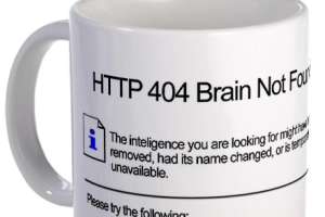 Geek 404 Error Mug