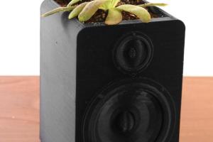 Speaker Planter – 3D Printed