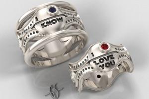 Custom Star Wars Ring Set