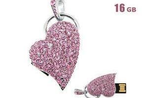 Heart Shaped USB Flash Drive