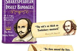 Shakespearean Insult Bandages