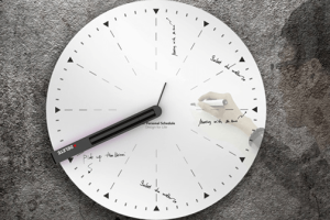 Delete Clock: Whiteboard + Eraser