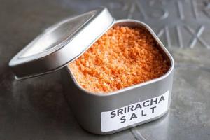 Sriracha Salt … Game Changer