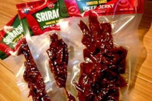 Sriracha Beef Jerky
