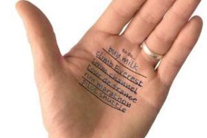 To Do List Temporary Tattoo