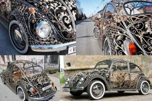 Wrought Iron: Custom Volkswagen Beetle