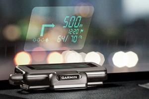 Garmin HUD for iPhone: Shows Directions On the Windshield