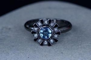 Arc reactor engagement ring on sale