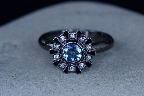 Iron Man Arc Reactor Engagement Ring