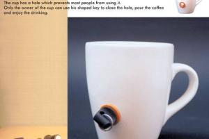 LockCup: Anti-Theft Coffee Cup