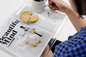 Reading Tray: Read While You Eat