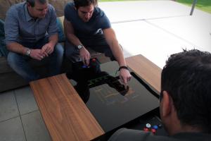 Surface Tension Entertainment Table