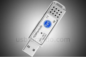 USB Hygro-Thermometer: Measure Temperature Indoors and Outdoors