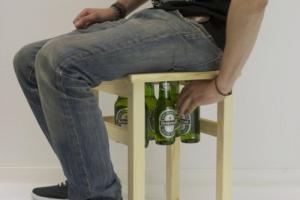Oddvar: Chair With a Beer Storage & Bottle Opener