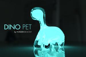DINO PET: Bioluminescent Night Light & Toy