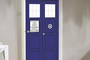 Doctor Who TARDIS Door Cling