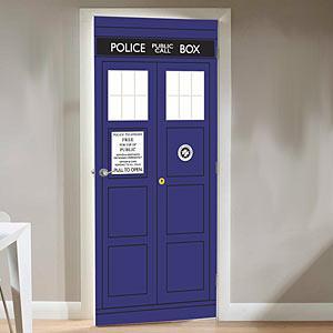 Doctor Who TARDIS Door Cling