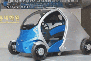 Compact Folding Electric Car by KAIST