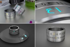 Ring Clock: Elegant Ring + Watch