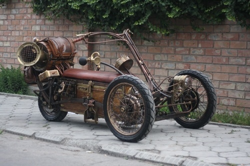 steampunk trike