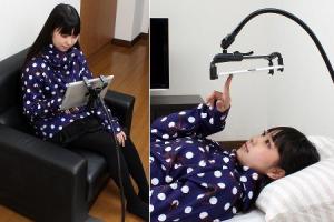 Kunekune Lying Down Tablet Stand