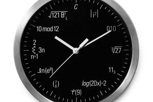 Equation Geek Clock Challenges Your Brain