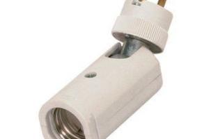 Satco Plug A Light Adapter: Convert Electrical Outlets Into a Light Socket