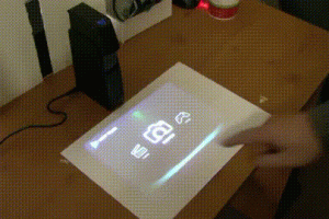 Light Touch: Make Any Flat Surface To Respond To Your Touch