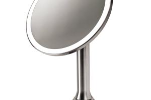 Sensor-Activated Lighted Makeup Mirror