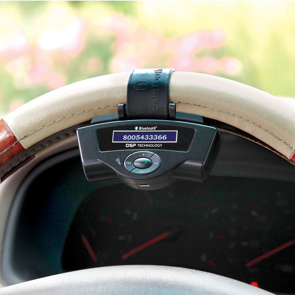 steering wheel speakerphone