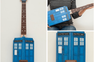 Tardis Ukulele for Doctor Who Fans