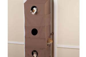 Spoil Your Pets w/ Over The Door Cat Condo