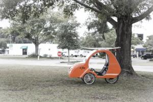 The E-Fox: Bicycle + Car + Eco-Friendly