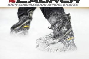 Launch Skates Spring Powered Ice Skates