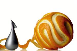 Alessi Apostrophe Orange Peeler