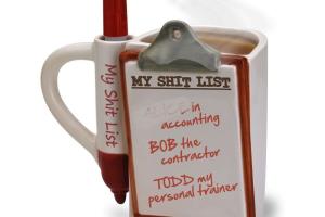 Big Mouth Toys The Shit List Mug