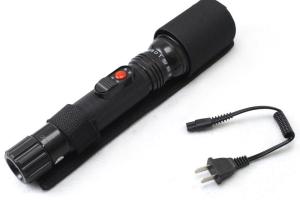 Green House Tactical Flashlight with Stun Gun