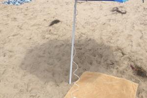 Clip-On Umbrella Solar Charger for Beach Umbrellas