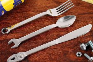 Handyman Knife Fork & Spoon Set