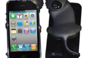 Cute Kiki Cat Silicone Case Cover for iPhone