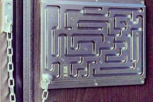Door Chain Lock Puzzle Keeps You In