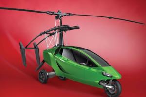 The Helicycle: Motorcycle to Gyrocopter