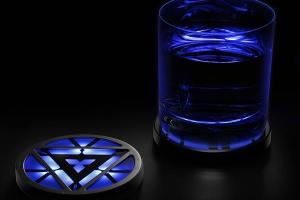 Iron Man 3 Arc Reactor Light-Up Coasters