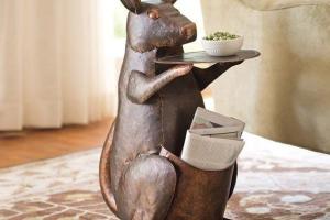 Kangaroo Side & Storage Table