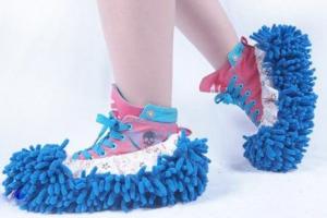 Cleaning Mop Slippers for Lazy Folks