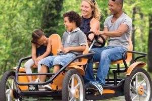 Touring Quadracycle for Parents and Children