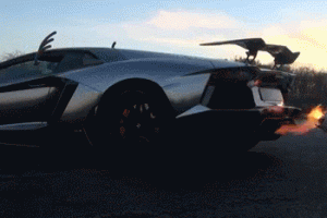 Cooking with Lamborghini Aventador