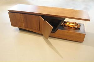 Esquilino Fireplace + Storage